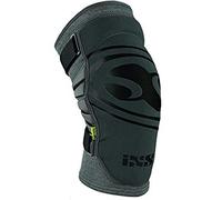 iXS Carve Evo+ Guard Ginocchio E Parastinchi, Unisex adulto, Black, Grey, L