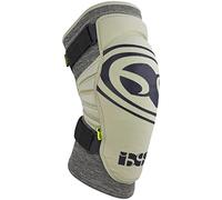 IXS Carve Evo+ Knee Guard Grey XXL, Protezioni Unisex-Adulto, Nero, 2XL