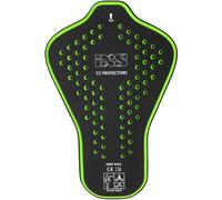IXS CCS Level 2 paraschiena, nero/verde, L