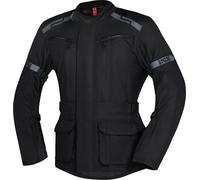IXS Evans-ST 2.0 Giacca tessile da moto da turismo impermeabile, nero, Taglia XS