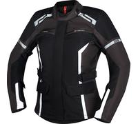 IXS Evans-ST 2.0, giacca tessile impermeabile donna XL female Nero/Grigio Scuro/Bianco
