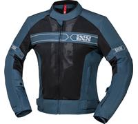IXS Evo-Air Giacca tessile moto, blu/nero, Taglia XL