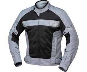 IXS Evo-Air Giacca tessile moto, grigio/nero, Taglia M