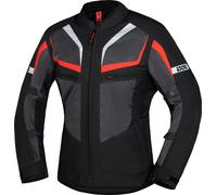 IXS Gerona-Air 1.0, giacca in tessuto 3XL male Nero/Grigio/Rosso