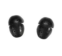 IXS Gladiator Velcro Ginocchio / gomito protezioni, nero, Taglia unica