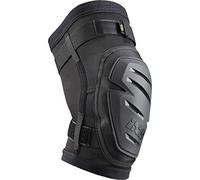 IXS Hack Race - Ginocchiere per mountain bike/E-bike/ciclo, unisex, colore: nero, Large