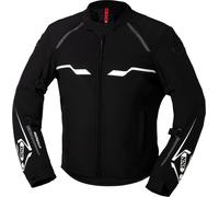 IXS Hexalon-ST giacca tessile moto impermeabile, nero-bianco, taglia M