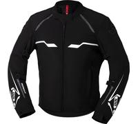 IXS Hexalon-ST giacca tessile moto impermeabile, Bianco/nero, Taglia 5XL