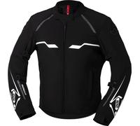 IXS Hexalon-ST giacca tessile moto impermeabile, nero-bianco, taglia L