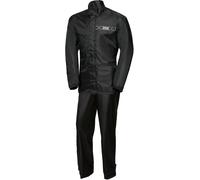IXS Horton 3.0 Tuta antipioggia 2 pezzi, nero, taglia XS