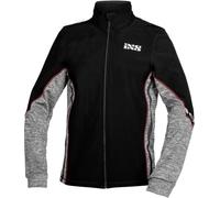 IXS Ice 1.0 Giacca funzionale, nero/grigio/rosso, Taglia S