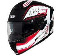 IXS iXS422 FG 2.2 Casco, bianco-rosso, taglia L