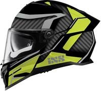 IXS iXS912 SV 2.0 Blade Casco, nero opaco/giallo, Taglia XL (61/62)