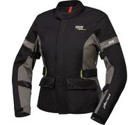 IXS Laminat ST-Plus Giacca tessile da donna, nero/grigio, Taglia 3XL