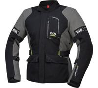 IXS Laminat ST-Plus Giacca tessile da motocicletta, nero/grigio, Taglia 4XL