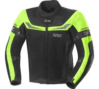 IXS Levante, Giacca in tessuto M male Nero/Giallo Fluo