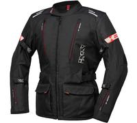 IXS Lorin-ST Giacca tessile moto, nero/rosso, Taglia 4XL