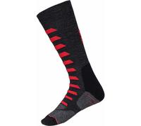 IXS Merino 365 Calzini, nero/grigio/rosso, Taglia 39-41