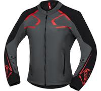 IXS Moto Dynamic Giacca tessile moto, grigio-rosso, taglia 2XL