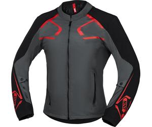IXS Moto Dynamic Giacca tessile moto, grigio-rosso, taglia 3XL per maschi