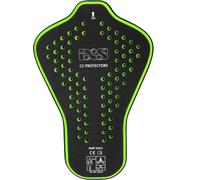 IXS CCS Level 2 Paraschiena, nero-verde, taglia S