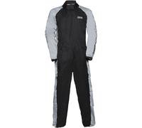 IXS Orca Reflex One Piece Rainsuit, nero/argento, Taglia XS