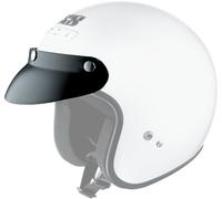 IXS Picco di casco jet visiera, nero, Taglia unica