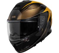 IXS Rapid 1.0 Graphic Elmetto, antracite/arancia, Taglia XS (55/56)