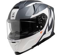 IXS Rapid 2.0 Graphic Elmetto, bianco/grigio, Taglia XL (63/64)