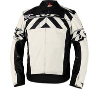 IXS Rapid-STX 2.1 Giacca tessile da motocicletta impermeabile, Grigio/nero chiaro, Taglia S