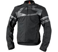 IXS Rapid-STX 2.2 Giacca tessile da motocicletta impermeabile, nero, Taglia XS