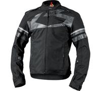IXS Rapid-STX 2.2, giacca tessile impermeabile 5XL male Nero/Grigio