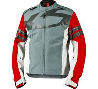 IXS Rapid-STX 2.2, giacca tessile impermeabile XL male Grigio/Rosso/Grigio Chiaro