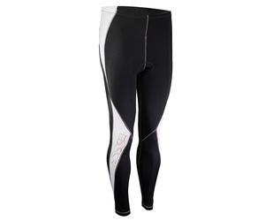 IXS Rino Pantaloni a compressione, Bianco/nero, Taglia XL