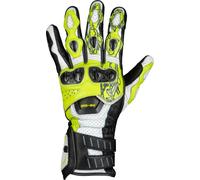 IXS RS-200 3.0 Guanti, bianco/nero/giallo, Taglia M