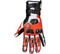 IXS RS-200 3.0 Guanti, nero-bianco-rosso, taglia S