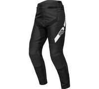 IXS RS-500 1.0 Pantaloni da moto in pelle / tessuto, Bianco/nero, Taglia 48
