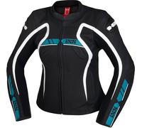 IXS RS-600 1.0 Giacca donna moto in pelle, nero-blu, taglia 44 per donne