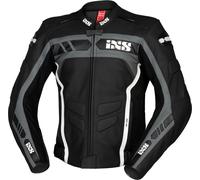 IXS RS-600 1.0, giacca in pelle 50 male Nero/Grigio/Bianco