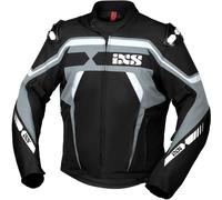 IXS Sport RS-700-ST, giacca tessile impermeabile L male Nero/Grigio/Bianco