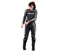 IXS RS-800 1.0, tuta in pelle 2pcs. donne 42 female Nero/Grigio/Bianco