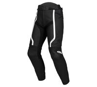 IXS Sport RS-600 1.0 Pantaloni moto in pelle, nero-bianco, taglia 50
