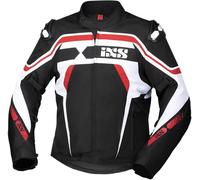 Giacca Moto IXS RS-700 Nero-Bianco-Rosso Uomo 2XL