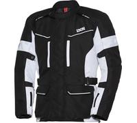 IXS Tour Evans-ST Giacca moto in tessuto, Bianco/nero, Taglia S