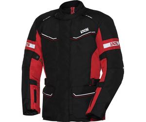 IXS Tour Evans-ST Giacca tessile da donna, nero-rosso, taglia 3XL per donne