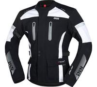 IXS Tour Pacora-ST Giacca tessile motociclistica, Bianco/nero, Taglia S