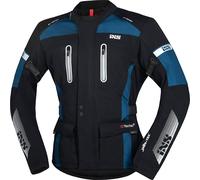 IXS Tour Pacora-ST Giacca tessile motociclistica, nero/blu, Taglia S