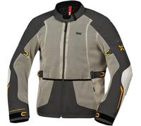 IXS Tourster-Big Air 1.0 Mesh Giacca tessile da moto, grigio/beige, Taglia M