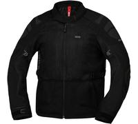 IXS Tourster-Big Air 1.0 Mesh Giacca tessile da moto, nero, Taglia S