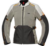 IXS Tourster-Big Air 1.0 Mesh Giacca tessile moto da donna, grigio-beige, taglia M per donne
